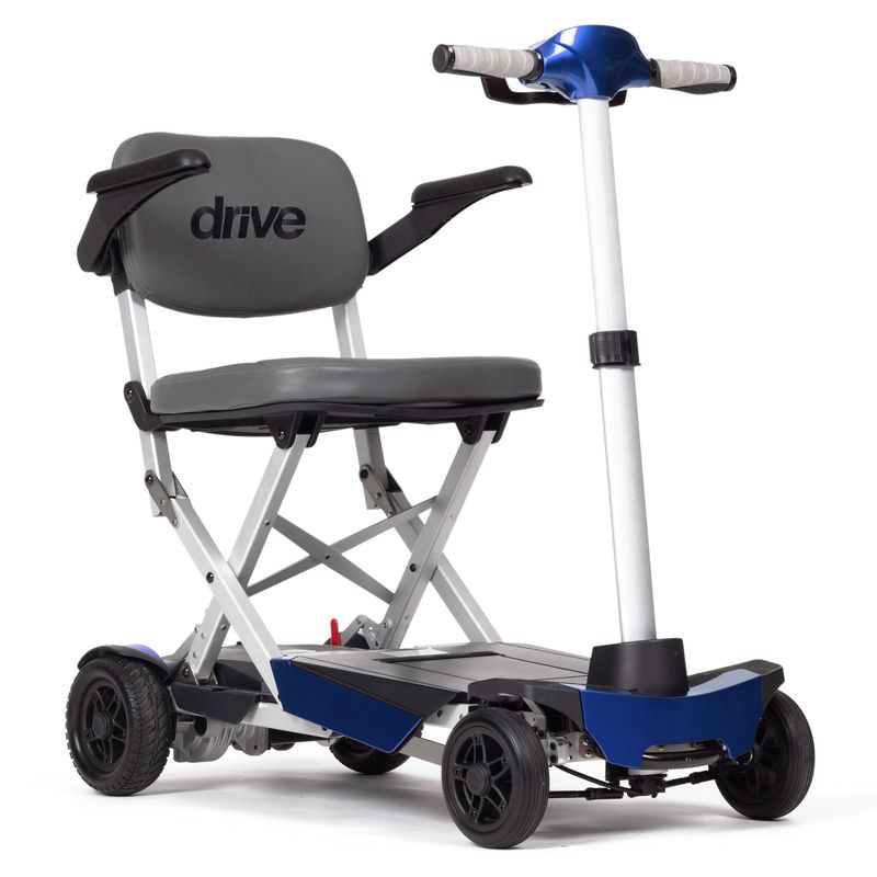 Foldable Mobility Scooters Australia Manual Fold Plus Ultra Lightweight 20kg Folding Scooter