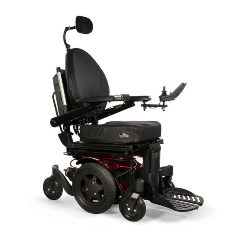 Sunrise Medical Mid-Wheel Drive Power Wheelchair QUICKIE Q500 M Sedeo Pro  second hand mobility scooters uk