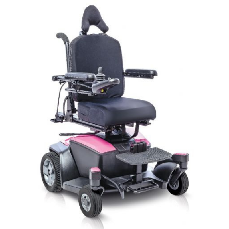 Quantum Rehab Rare-Wheel Drive Power Chair Kozmo  collapsible mobility scooters uk
