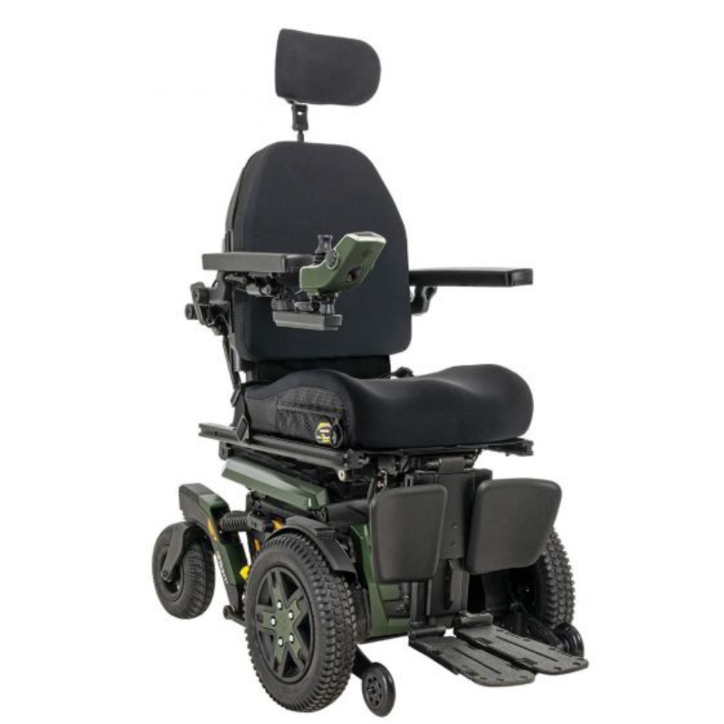Quantum Rehab Power Wheelchair 4Front2 With TB3 Seating &amp; Q-Logic 3 Controls  collapsible mobility scooters uk