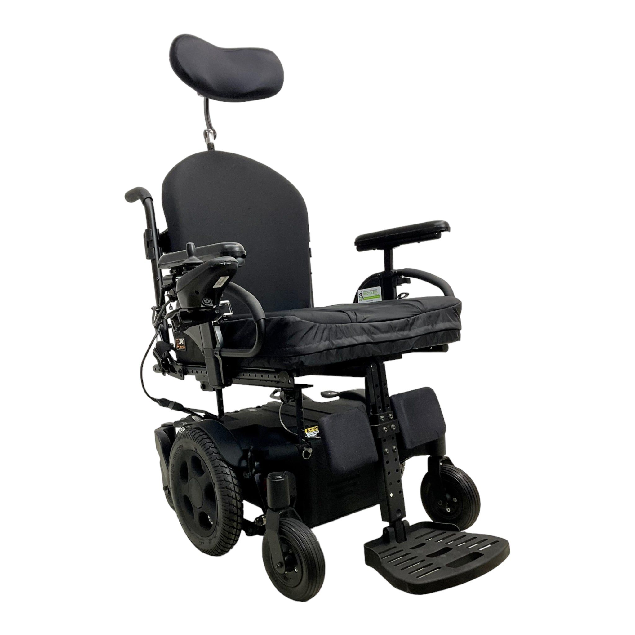 2019 Sunrise Medical Quickie Pulse 6 Power Wheelchair | 20 x 21 inch Seat | Jay Cushion &amp; Headrest automatic folding mobility scooter USA