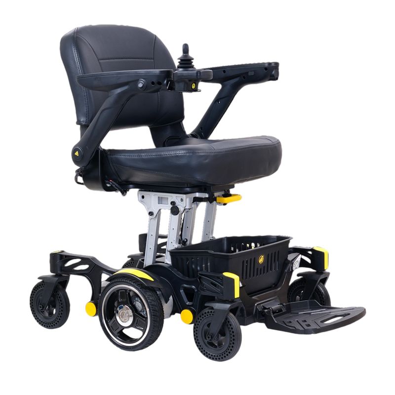 New Golden Buzzaround CarryOn Folding Power Chair | 18 x 17 inch Seat | Lightweight &amp; Easy Disassembly!  motability co uk scooters