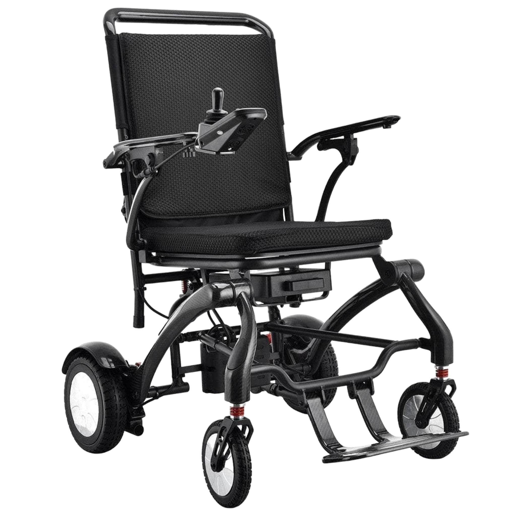 Matrix Ultra Lightweight Folding Electric Wheelchair | 16 x 16 inch Seat | Carbon Fiber Frame  cost of mobility scooters USA