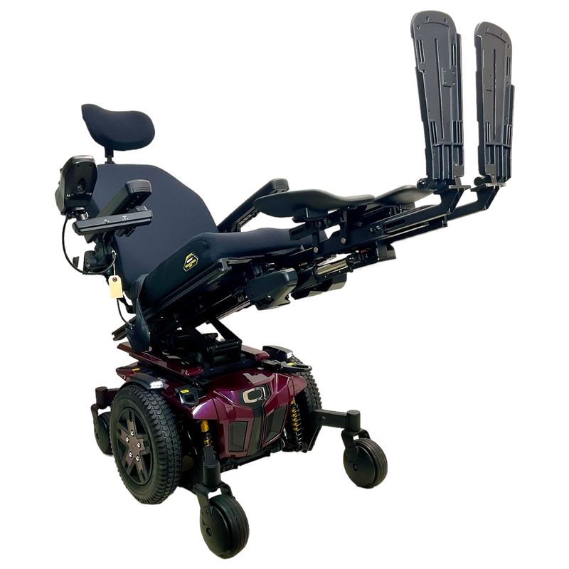 2020 Pride Mobility Quantum Q6 Edge 3 Power Chair | 15 x 19 inch Seat | Tilt, Power Extending Legs | Lighting Kit | Only 1 Mile! folding mobility scooter for heavy  person USA