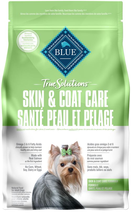 BLUE True Solutions pour chien adulte  - santé peau et pelage au saumon