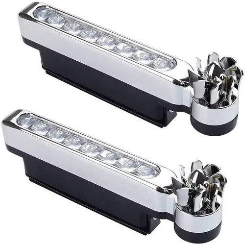Luz Diurna para Carro com LED Alimentada por Energia Eólica Sem Necessidade de Fonte de Energia Externa com Ventoinha Rotativa