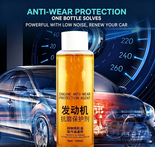 Engine Anti-Wear Protection Agent, 100ml, for Gasoline & Diesel Engines