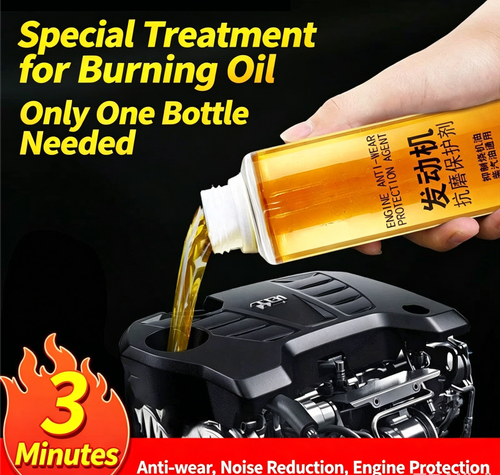 Engine Anti-Wear Protection Agent, 100ml, for Gasoline & Diesel Engines