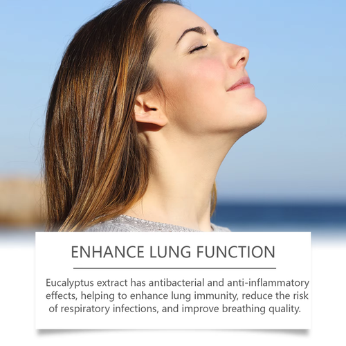 Dropshipping Herbal Extract Lung Cleanse Spray Breath SprayImproves Respiration Body Care