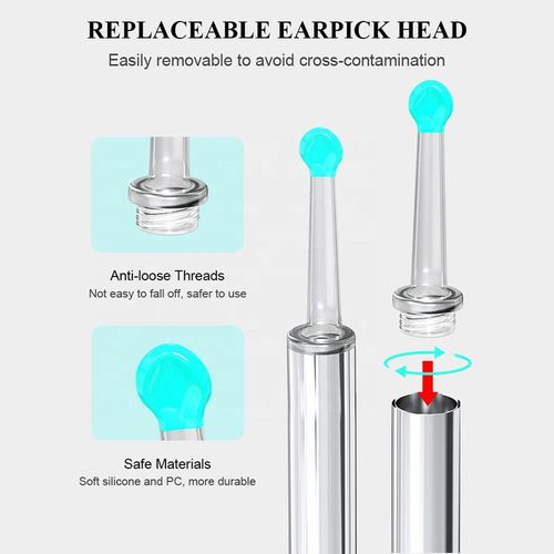 Wireless Visual Electric Ear Cleaner Machine Endoscope Ear Pick HD Camera Ear Wax Cleaning Kit