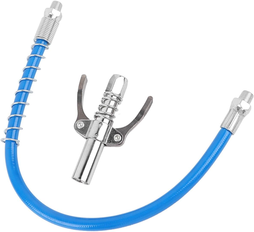 Good Price High Pressure Grease Nipple Grease Gun Coupler Joint Fittings Heavy Duty Grease Gun Nozzle with 30cm Hose