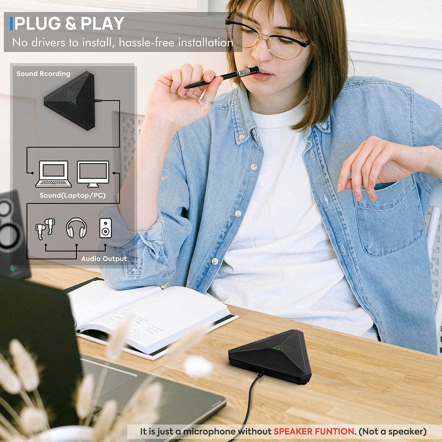 CM001 USB Desktop Microphone