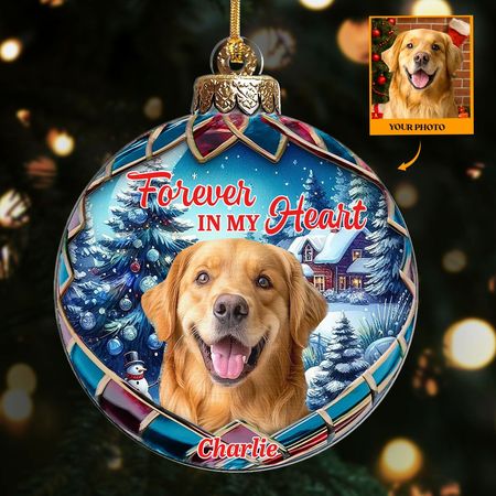 Custom Photo  - Personalized 1-Layer Acrylic Ornament