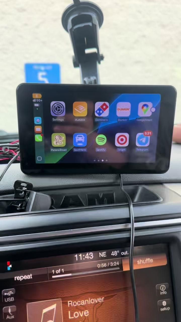 2025 Upgraded Wireless CarPlay Screen for Andriod & Iphone : The Ultimate Portable Car Play Adapter for Seamless In-Car Entertainment DealDiscovery