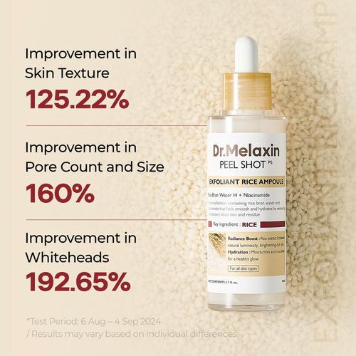 Peel Shot Glow Rice Ampoule Duo Serums for Brightening