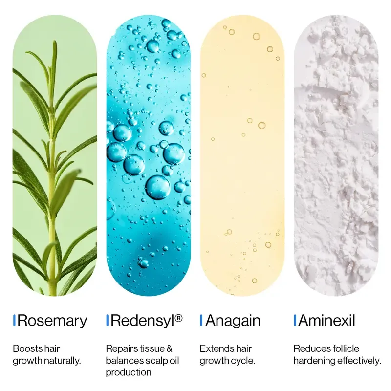 Be Bodywise Advanced Hair Growth Roll-On Serum  3% Rosemary  2% Aminexil  3% Redensy  2%