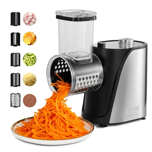 Vegetable Slicer Cutter Manual Drum Grater Multifunction Rotary Cheese Grater Kitchen Veggie Chopper