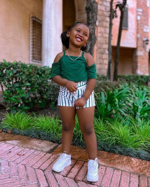 M8090 European and American girls cross-border children's clothing new short-sleeved tops striped shorts pants suit ins