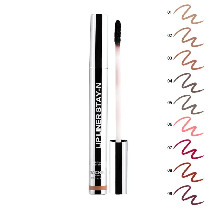 LIP LINER STAY-N - Peel-Off Lip Liner Stain - All Day & Night Lipliner with Hyaluronic Acid & Vitamin E -