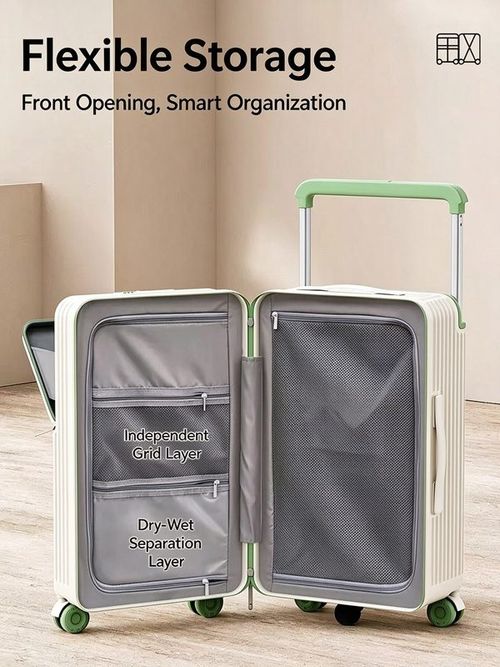 Front Open Trolley Bag