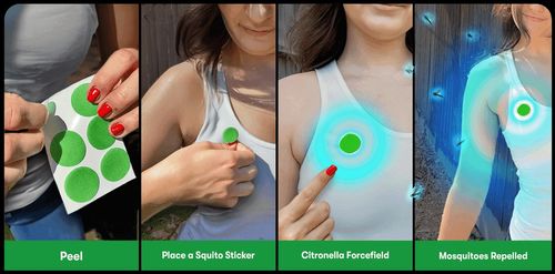 Mosquito repellent patches, a summer essential, keep mosquitoes away. Order now and enjoy a 50% discount!