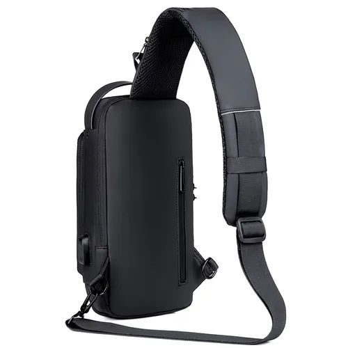 USB Charging Anti Theft Shoulder Bag