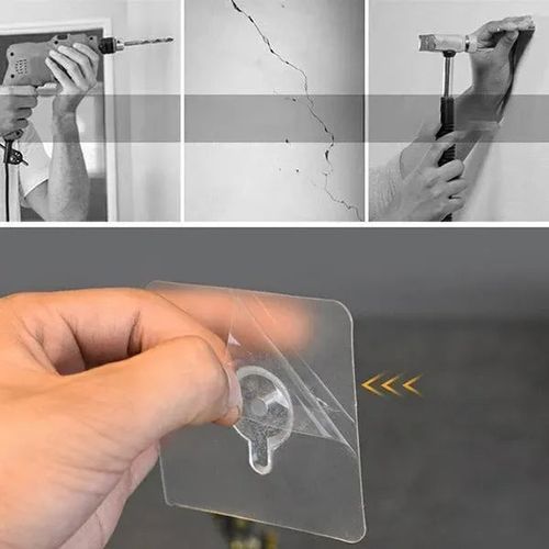 💪 Öntapadó, nagy teherbírású fali kampó | Téglára, csempére, festett falra – Utánvét 🔧 👍