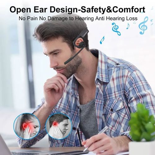 Hot Sale Promotion 49% OFF🔥 Open Air Conduction Wireless Bluetooth Headset with Microphone