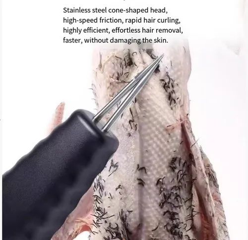 Household electric poultry plucker, plucking three chickens in 12 seconds