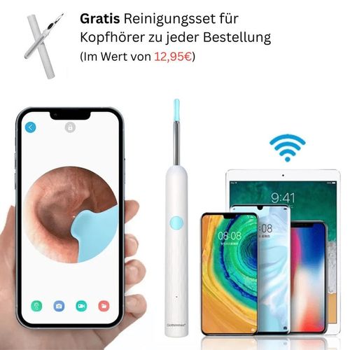 ⏳Limited time 49% discount💥🔍 Ear canal cleaning has never been clearer! Smart visual ear-cleaning spoon – safe, precise and gentle on the ears 🦻✨