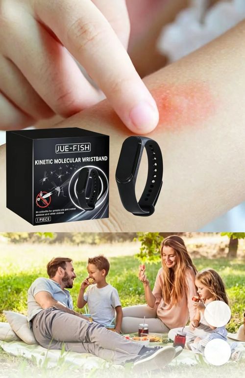 Ultrasonic powerful mosquito repellent wristband