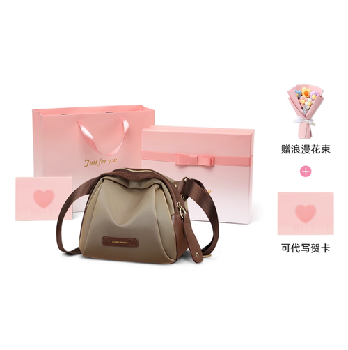 Viney包包女新款2025女包帆布包单肩包胸包斜挎包百搭通勤包腰包
