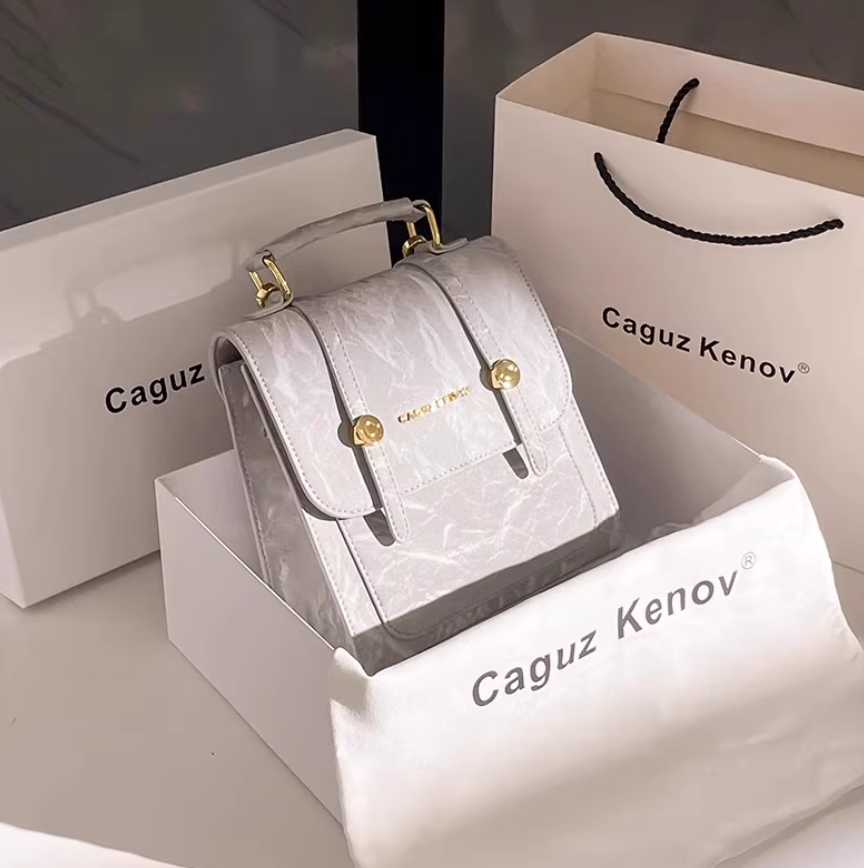 官网小c&k2025新款小众百搭双肩包轻便学院风简约逛街小型背包女