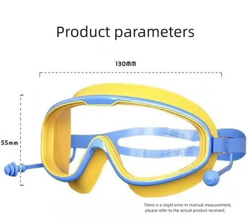 🔥🔥HD children's large frame waterproof and anti-fog swimming goggles