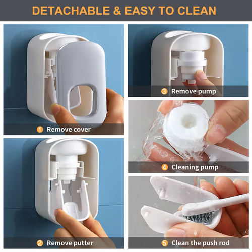 Toothpaste Dispenser Wall Mounted