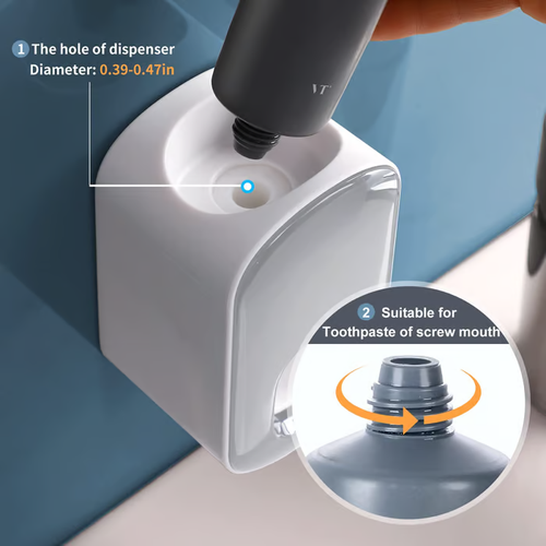 Toothpaste Dispenser Wall Mounted