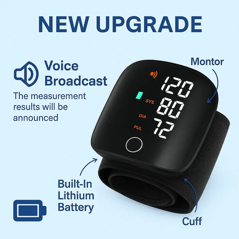 Wrist Blood Pressure Monitor | Home Health Check