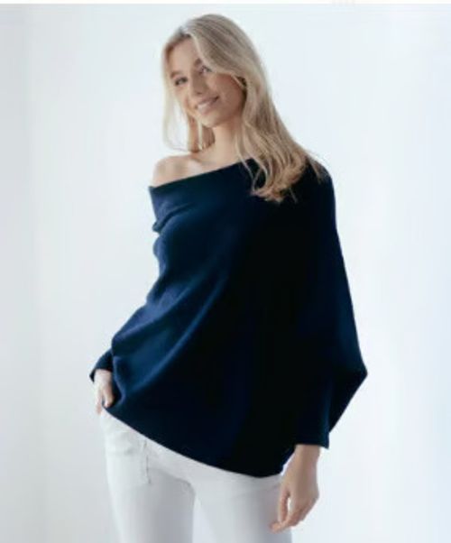 Asymmetric Draped Jumper
