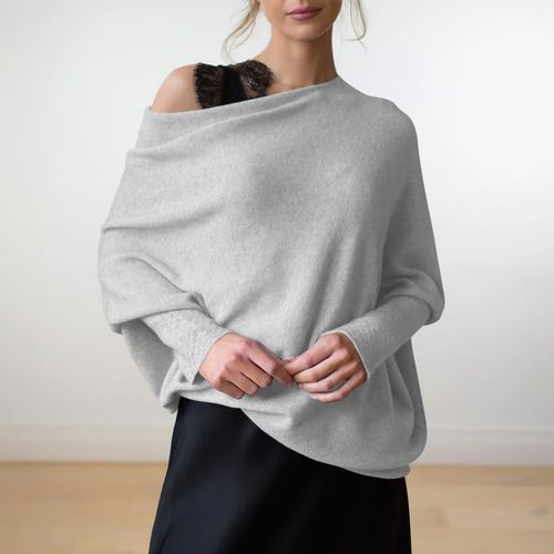 Asymmetric Draped Jumper