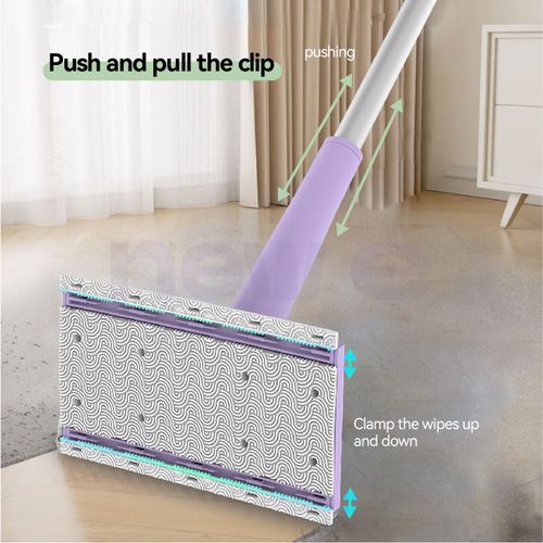 Wipe mop, clean disposable cloth mop, household cleaning tools, household car wiper, glass screen, desk cleaning mop