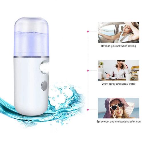 Facial steamer humidifier, USB charging nano sprayer, facial atomizer, steamer moisturizing beauty device, facial skin care