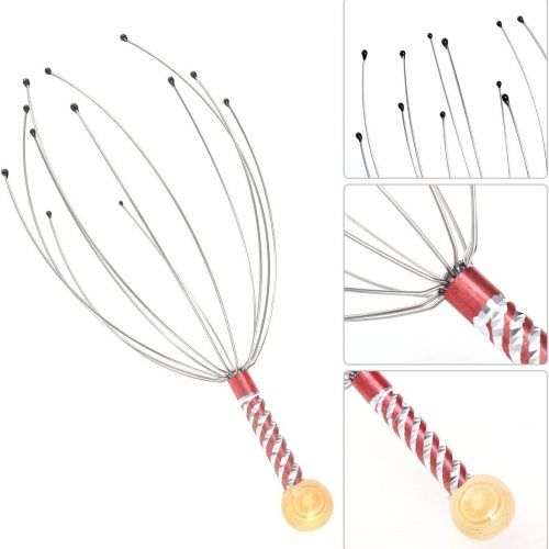 Octopus head massager grab head ball grab scalp anti-itch claw magic massage soul extractor