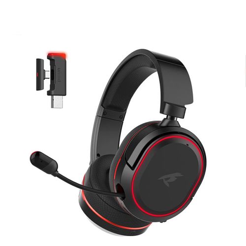 Picun G2 Virtual 7.1 RGB Lighting Low Latency Bluetooth 2.4GHz wireless gaming headset