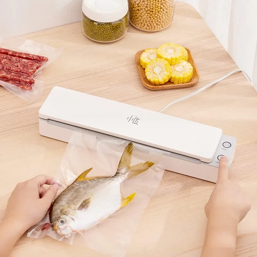 220V fully automatic household food vacuum sealing packaging machine, new type of Mijia Xiaoda vacuum sealing machine for food sealing and storage