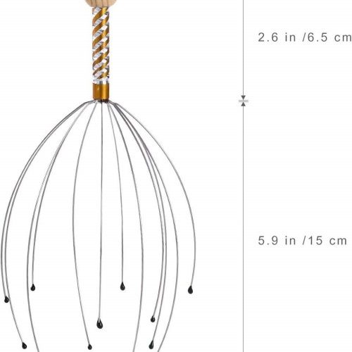 Octopus head massager grab head ball grab scalp anti-itch claw magic massage soul extractor