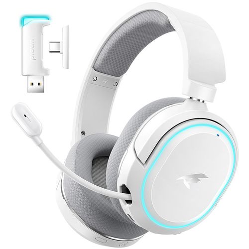 Picun G2 Virtual 7.1 RGB Lighting Low Latency Bluetooth 2.4GHz wireless gaming headset