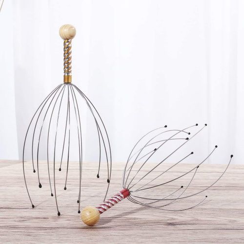 Octopus head massager grab head ball grab scalp anti-itch claw magic massage soul extractor