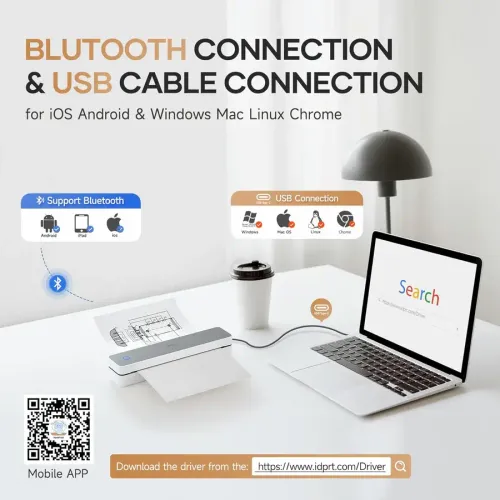 A4 printer, ink-free mobile phone, Bluetooth wireless connection