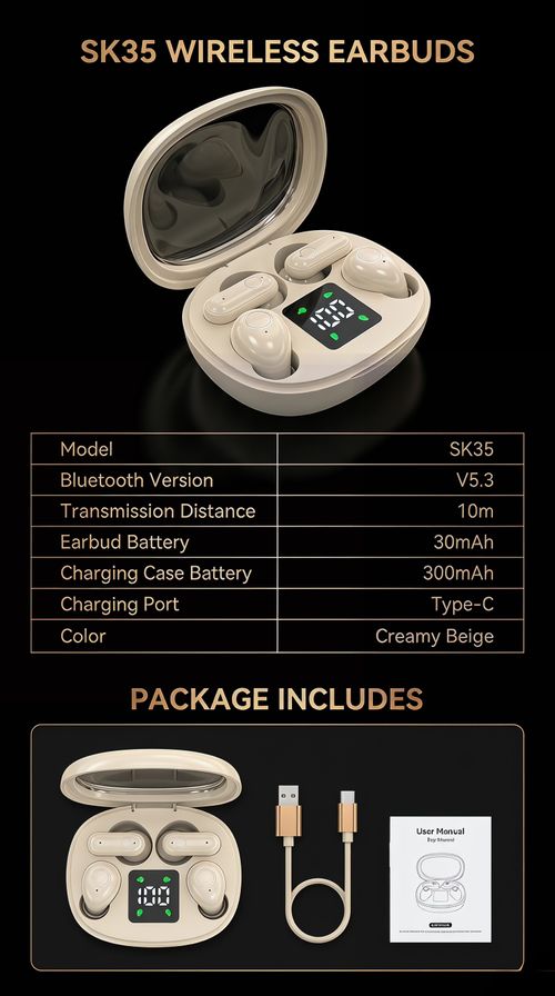 Bestselling 4-Pack Comfortable Mini In-Ear Bluetooth 5.4 Earphones with Digital Display, Low Latency for Gaming, and Extra Long Battery Life