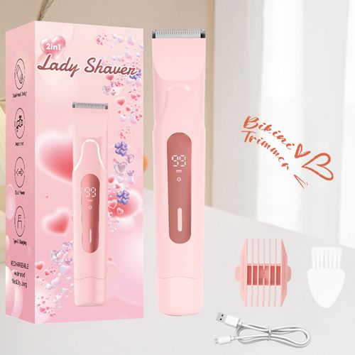 Waterproof Electric Trimmer for Pubic Hair & Body Grooming
